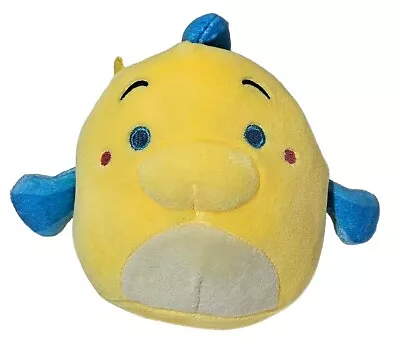 Disney Squishmallow The Little Mermaid 5  Flounder Tropical Fish Stuffed Plush • $6