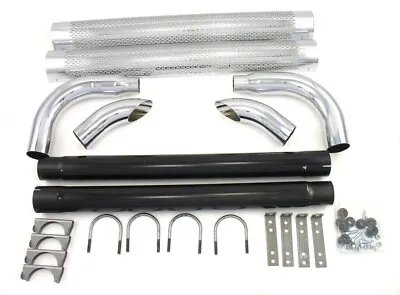 PATRIOT EXHAUST Chrome Side Pipes - 60in  P/N - H1060 • $494.70