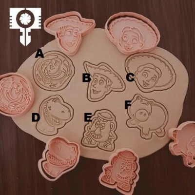 $10 • Buy Toy Story Cutter & Embosser Fondant Cutter Set 2pce Birthday 