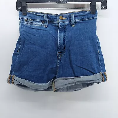 BDG Women'a Shorts Size 25 Pin Up High Rise Summer Denim Stretch Roll Up  • $8