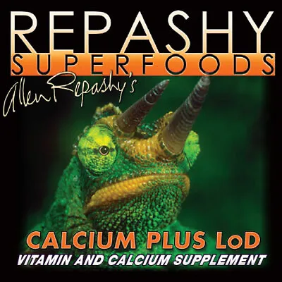 $17 • Buy Repashy Calcium Plus LoD Vitamin Supplement Leopard Gecko Bearded Dragon Reptile