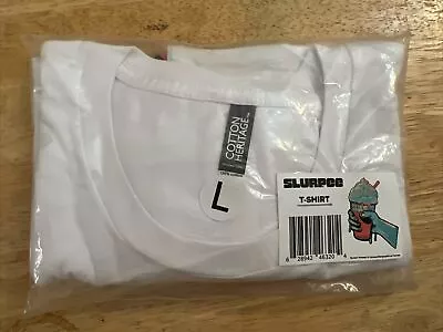 7-11 Slurpee T-Shirt New In Package Zombie Holding Slurpee Cup Size Large • $10.89