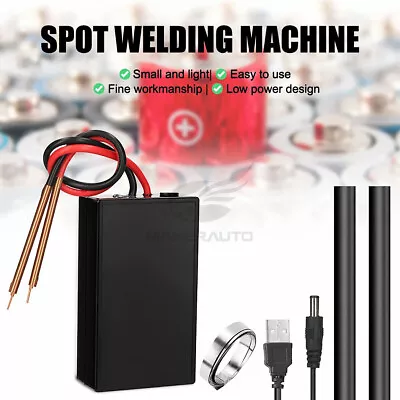 Portable DIY Mini Spot Welder Machine 6 Gears For 18650 Battery Welding Tool Kit • $29.99