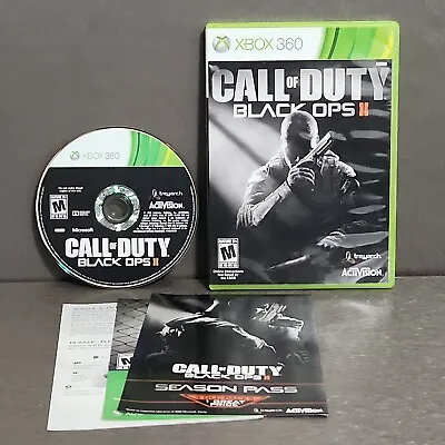 Call Of Duty Black Ops 2 Xbox 360 CIB Free Shipping Same Day COD • $28.88