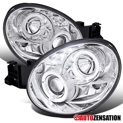 Fit 2002-2003 Subaru Impreza WRX Sedan Wagon LED Halo Projector Headlights Lamps • $185.99