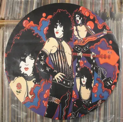 KISS  ~ Paul Stanley ~  Full Color 12  LP Turntable Mat • $13.99
