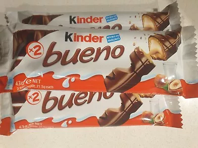 Kinder Bueno Chocolates (43g ×30) • $55