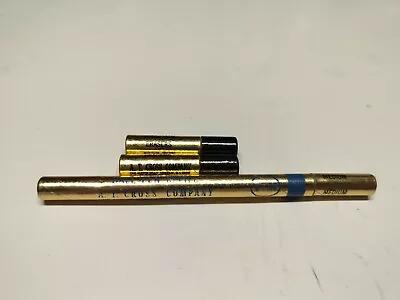 Vintage Cross Ball Pen Refill Blue Medium AND Mechanical Erasers • $12