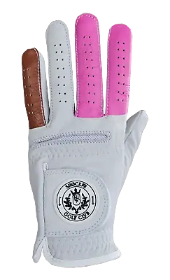 Shocker Golf Glove 100% Cabretta Leather Men's Adult Shoker Funny Gag Gift Ball • $24.95