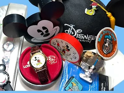 Disney Mickey Mouse Ring Jaz Watch Donald Fireman Dumbo Pin Orange Bird Mug • $49.99