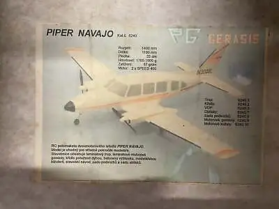 PG Gerasis Piper Navajo Twin-engined Utility Aircraft 1.4M • £122.09