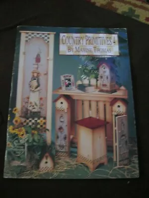 Craft Painting Book - Country Primitives 4 • $12