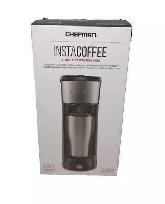 Chefman Coffee Maker InstaCoffee Single Serve  Black Travel On The Go Portable • $29.70