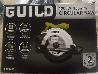 Guild 1200w 160mm Circular Saw • £35