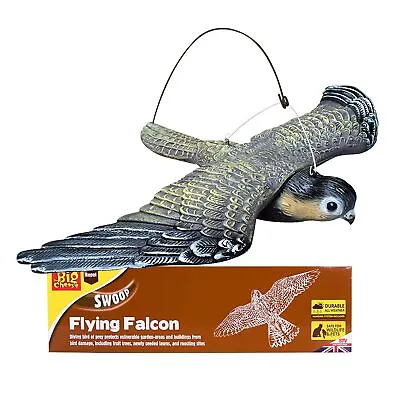 Flying Falcon Bird Deterrent Scarer Bird Of Prey Lawn Garden Pest Protection • £18.49