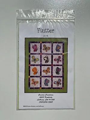 Vintage Flutter (Butterflies) - Custom Creations Quilt Pattern - CC-121 - UNCUT • $12