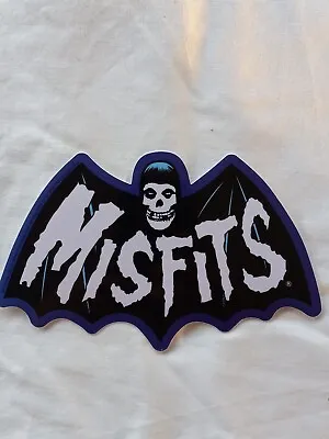 The Misfits  Decal/ Sticker  Fiend Bat Crimson Ghost New 5.3/4  X  3.1/2  • $6