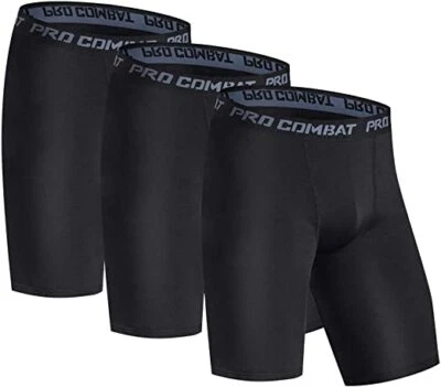 £4.79 • Buy Mens Boys Compression Armour Shorts Base Layer Thermal Sports Shorts Under Gear
