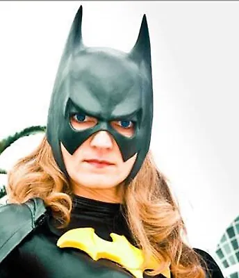 $158 • Buy BatGirl Barbra Gordon Batman Inspired DC Cowl Mask Cosplay