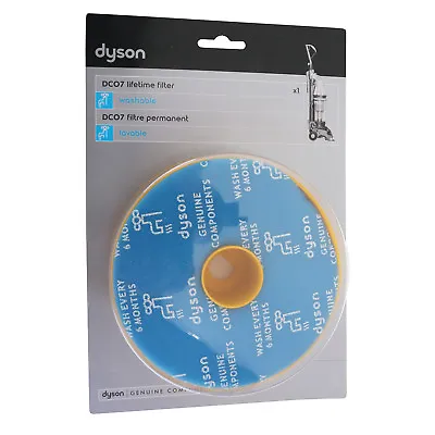 Genuine Dyson DC07 Vacuum Cleaner Washable Pre Motor HEPA Filter Assembly • £6.99