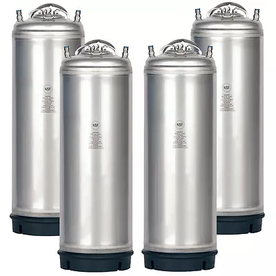 4 Pack New 5 Gallon Ball Lock Kegs AMCYL For Homebrew Beer Soda Cold Brew Coffee • $319.95