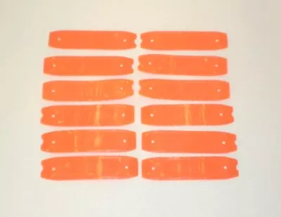 Lot Of 12 Orange Vintage Mattel Hot Wheels Track Connectors • $13.99