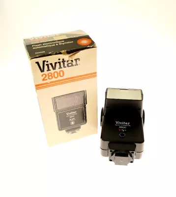 Vivitar 2800 Hot Shoe Electronic Flash • $8.97