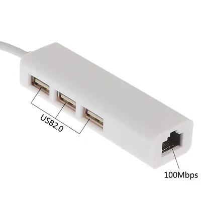 $8.79 • Buy USB-C Ethernet Adapter 3 USB C Hub To Ethernet RJ45 Lan Adapter Network Ca*KN