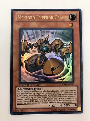 Yugioh Meklord Emperor Bulk JUMP-EN052 Near Mint Limited Ultra Rare • $4.23