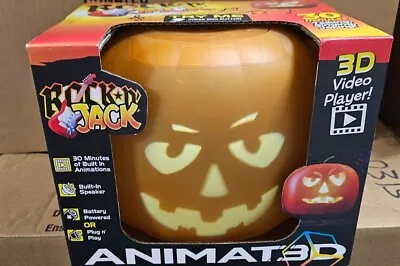 ANIMAT3D Rockin Jack Talking  Pumpkin With Built In Video Projector + Speaker:: • $16