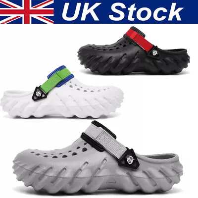 Mens Womens Crocs Shoes Summer  Beach Pool Garden Hospital Nurse Slip On Shoes • £15.59