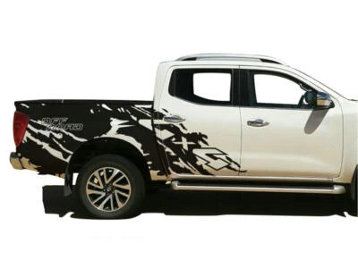 $137.99 • Buy Graphic Vinyl Mud Splash Car Sticker Kit For VW Amarok 4X4 Off Road Trunk Decals