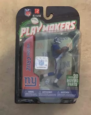 Victor Cruz New York Giants Playmakers Figure NEW Factory Sealed Box • $29.95