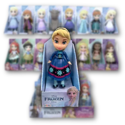 Disney Frozen Poseable Mini Doll Toddler Miniature 3.5  Figure Toy Young ELSA • $10