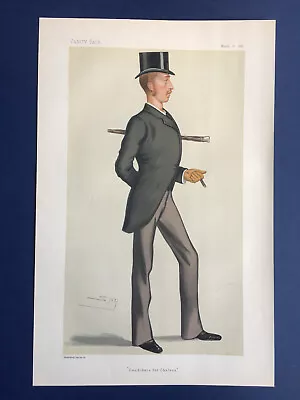 Original 1880 Vanity Fair Print Of Lord Inverurie - Colonial Governor • £12.99