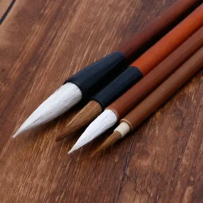 £7.94 • Buy 4Pcs Chinese Painting Brushes Artist Drawing Brush For Watercolor Painting Brush