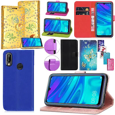 Case For Huawei P20 P30 Pro Lite 2019 Leather Magnetic Flip Wallet Stand Cover • £3.49