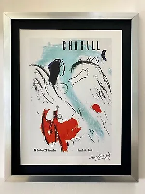 Marc Chagall |  Original Vintage 1975 Signed Print | Mounted And Framed • $149