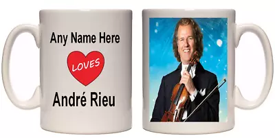 Personalised I Love Andre Rieu Mug André Rieu Free UK Shipping • £9.95