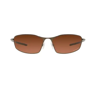 NEW Oakley WHISKER OO4141-0960 Pewter/Primz Brown Gradient Sunglasses 60-16-130 • £153.25