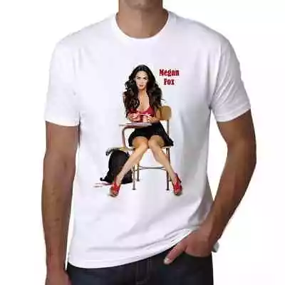 Men's Graphic T-Shirt Megan Fox Eco-Friendly Limited Edition Short Sleeve • $19.92