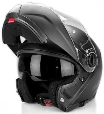 NEW LS2 Strobe Modular Street Helmet Matte Black All Sizes • $89