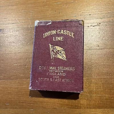 Union Castle Line Royal Mail Service Playing Cards • £5.99