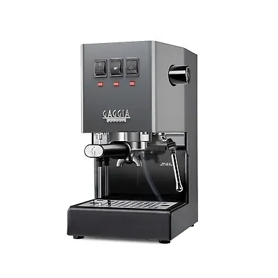 Gaggia Classic Evo Pro Grey | Manual Espresso Coffee Machine Industrial Grey • £499