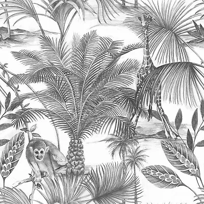 Grandeco Kidatu Jungle Fever Wallpaper Paste The Wall Vinyl 567586 = JF3501 • £20