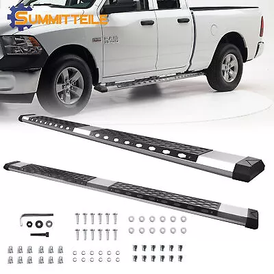 Pair Of 6'' Side Step Bars Running Boards For 2009-2016 Dodge Ram 1500 Quad Cab • $172.89