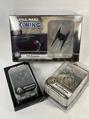 Star Wars: X-Wing Miniatures Game Lot Of 3 Sealed Nip M3-A Star Viper The Silenc • $88.30