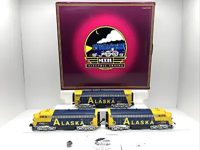 MTH Premier 20-2645-1 Alaska F-7 ABA Diesel Set PS.2 O New #1502 #1506 ARR • $859.99