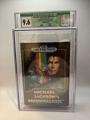 Michael Jackson’s Moonwalker For Sega Genesis. Sealed And Graded CGC 9.6 • $1298