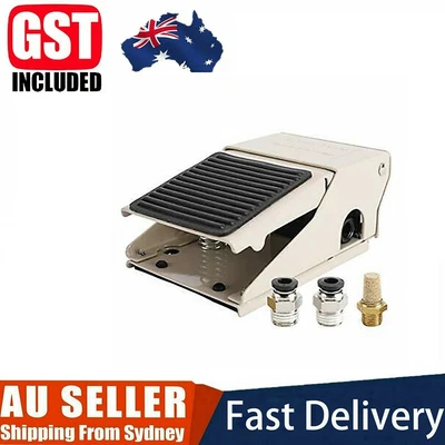 $33.35 • Buy Foot Pedal Pressure Control Valve 3 Way 2 Position 1/4  PT Air Pneumatic Switch